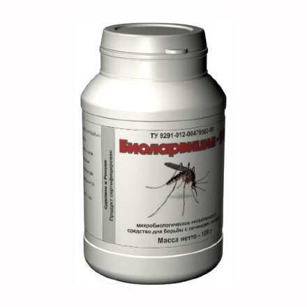 Уничтожитель личинок комаров &quot;Биоларвицид-100&quot;